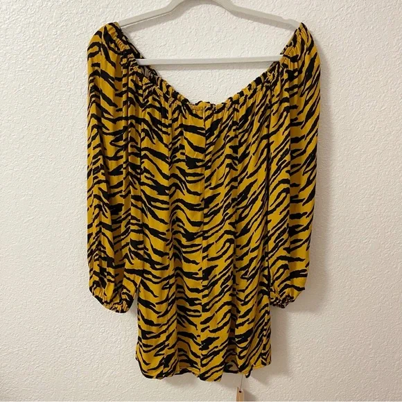 Reformation Roshay‎ Tiger Print Tigress Mini Dress 8 - Picture 7 of 10